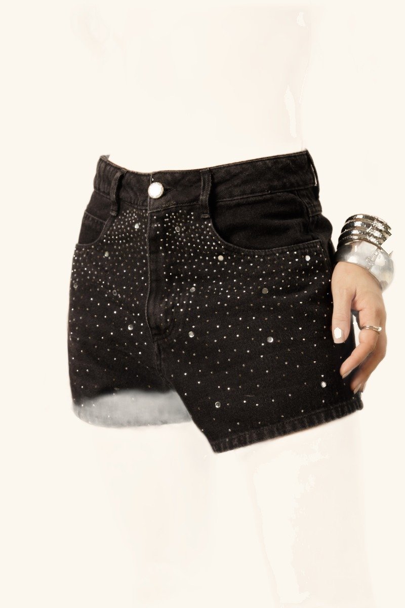 Short Black Brilho Isadora