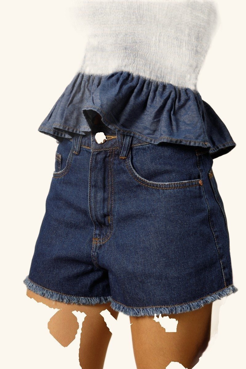 Short Blue Ariela